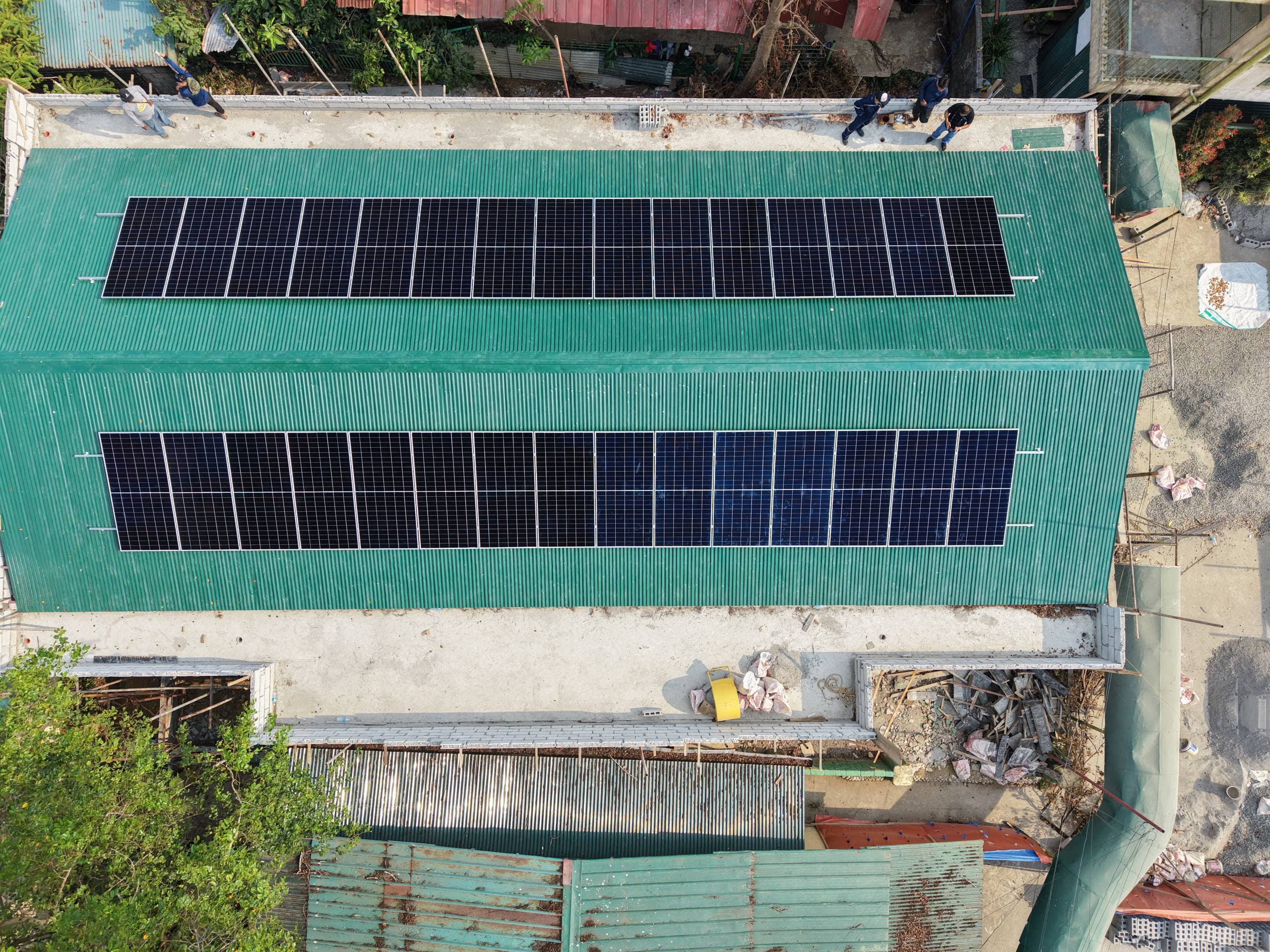 Residential Hybrid Solar Installation in Indang, Cavite