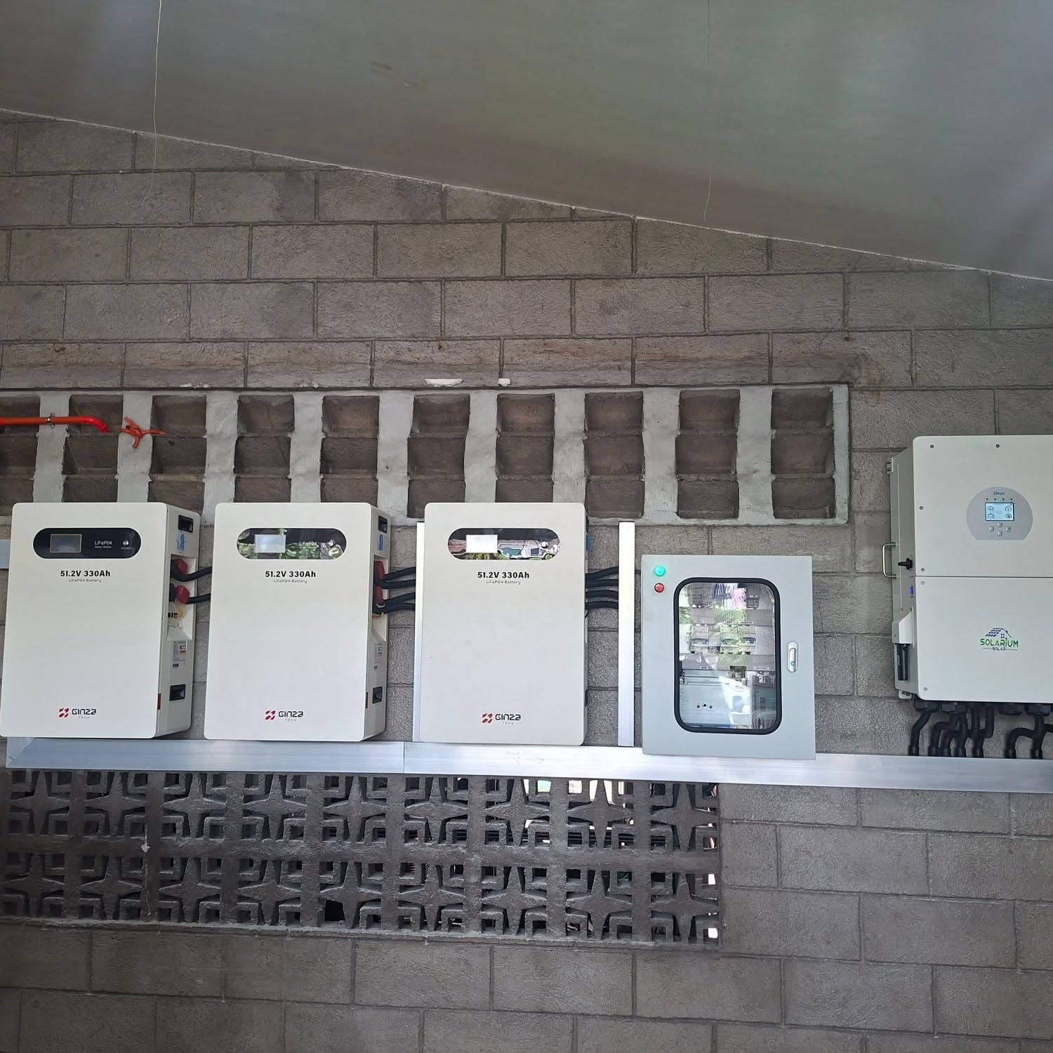Commercial Hybrid Solar Installation in Valenzuela city